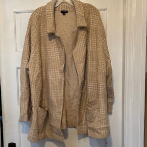 J. Jill Cream Teddy Jacket